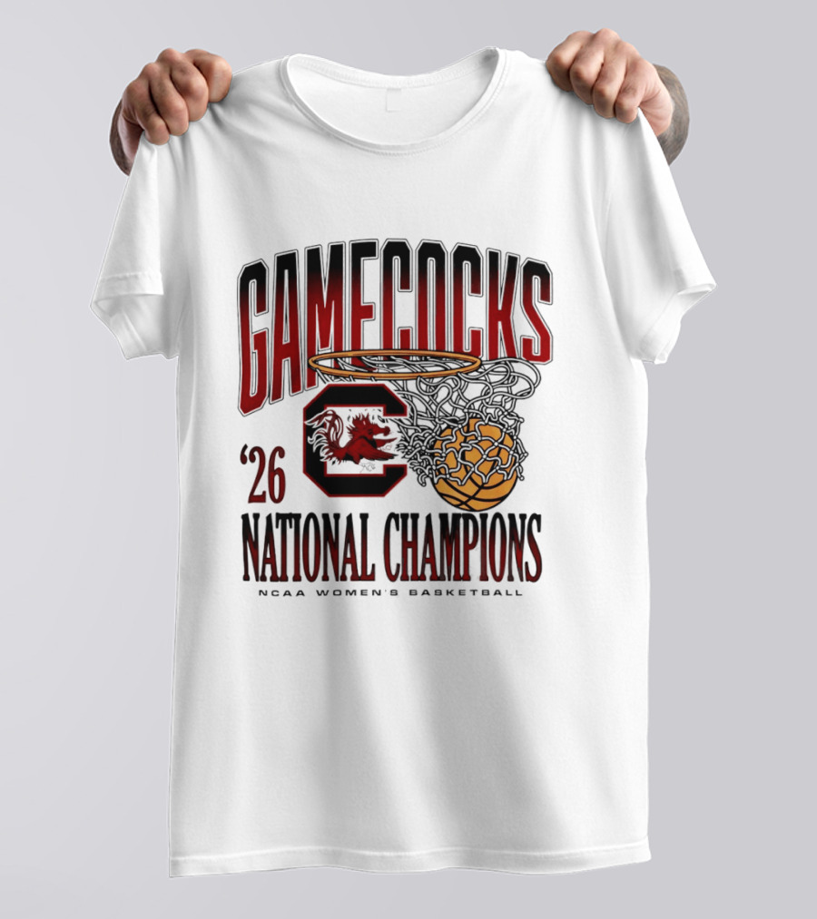 Gamecocks 2026 National Champions NCAA Women's Basketball T-Shirt