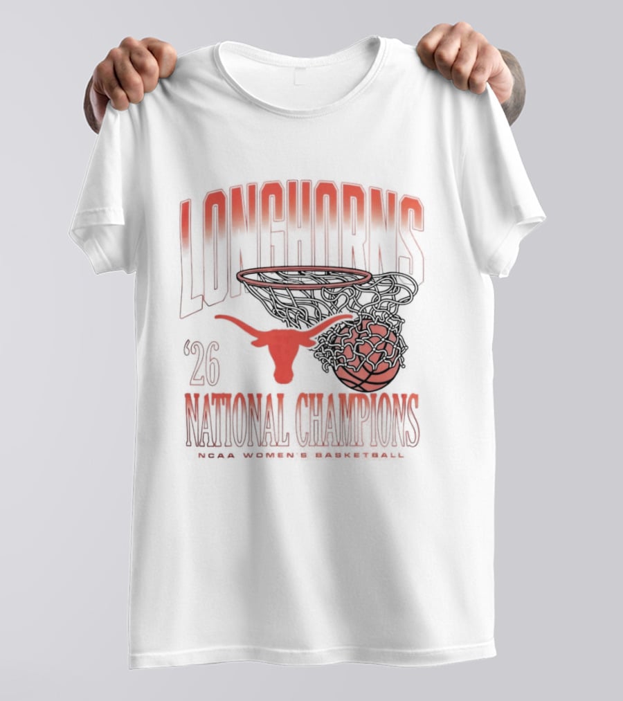 Longhorns Basketball 2026 National Champions T-Shirt