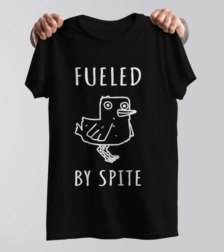 Fueled By Spite Bird Sketch T-Shirt