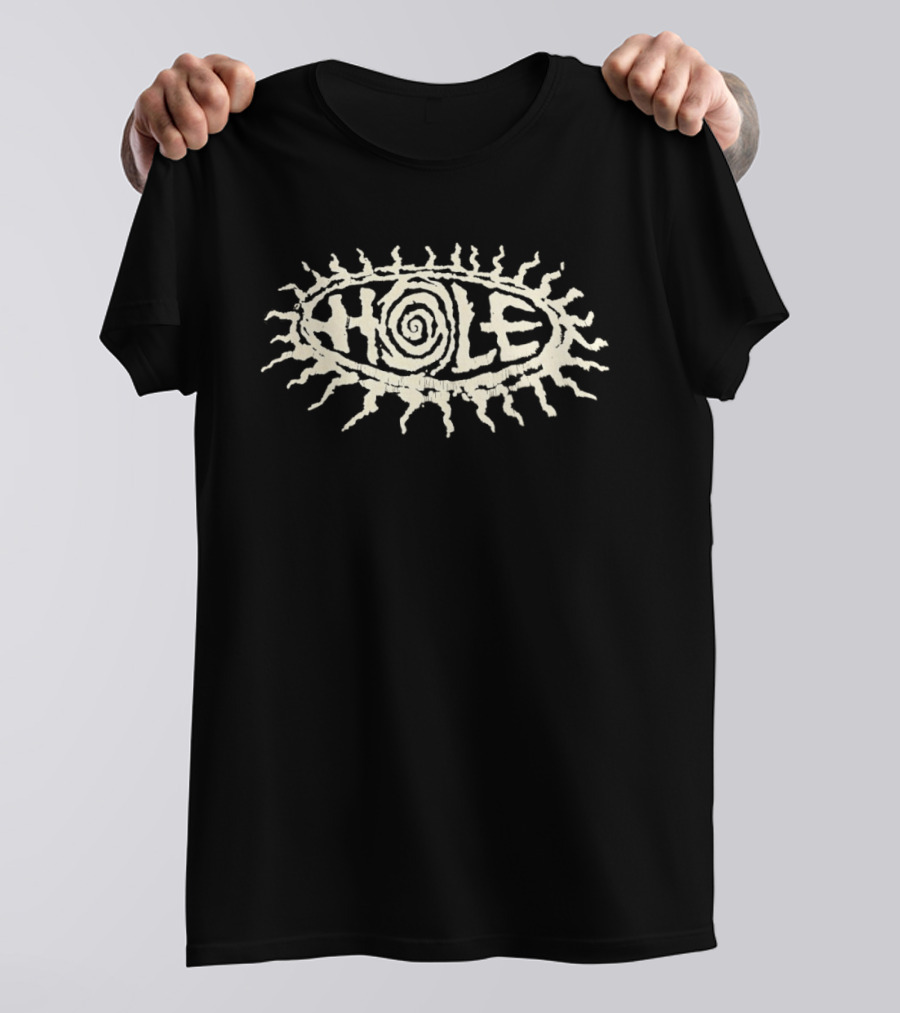 Hole Rock Band Spiral Sunburst T-Shirt