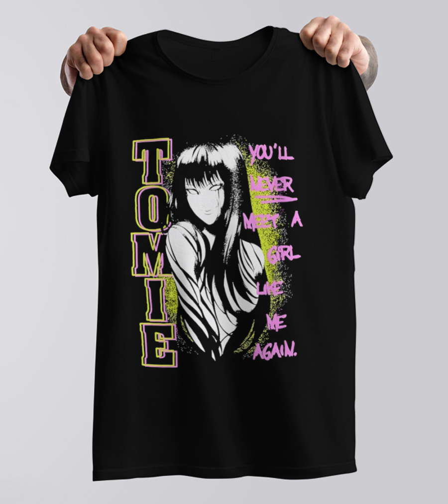 Tomie You'll Never Meet A Girl Like Me Again Junji Ito T-Shirt