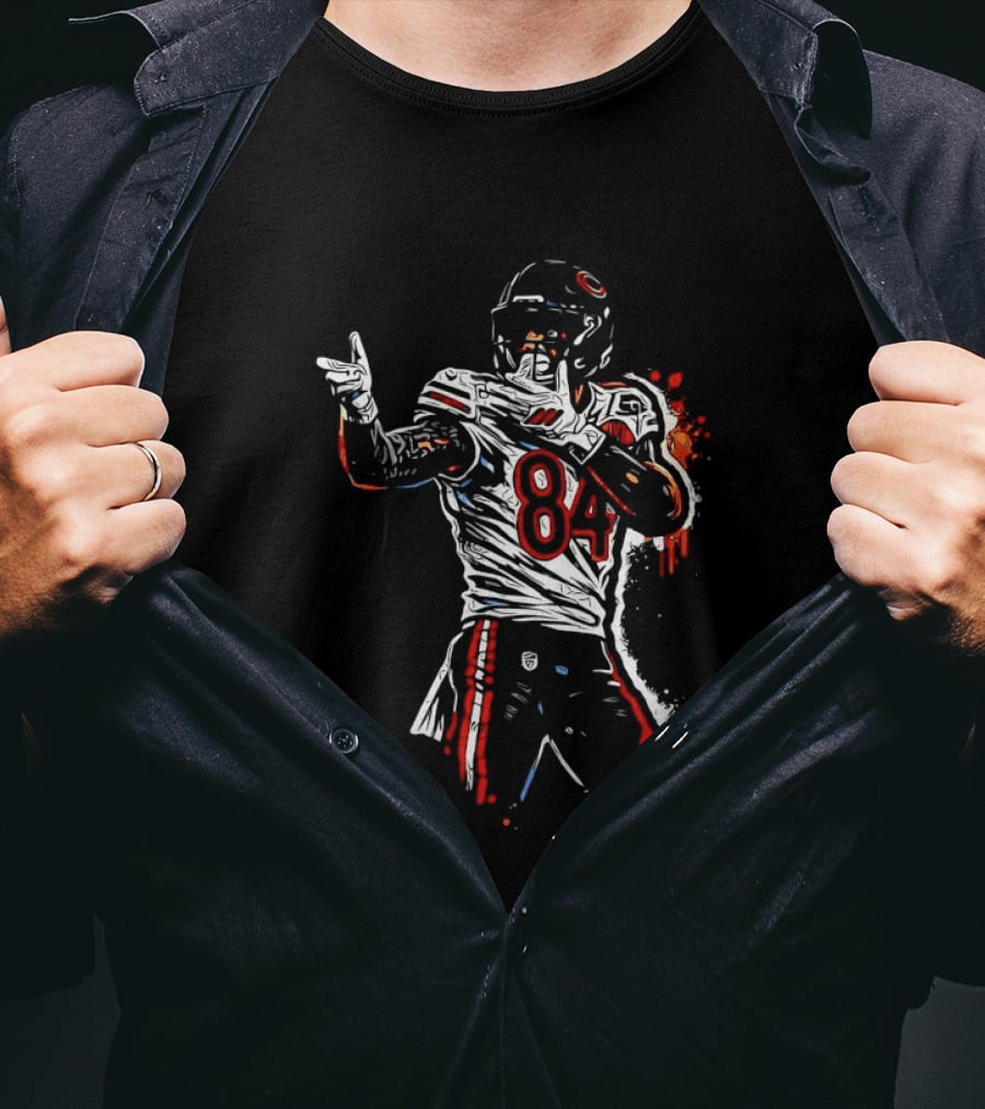 Chicago Bears Player 84 Colston Loveland Football T-Shirt