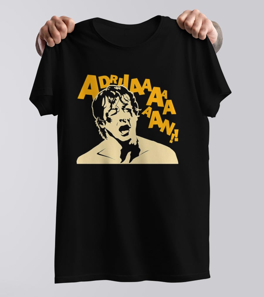 Rocky Balboa Adrian Yelling Iconic Movie Scene T-Shirt