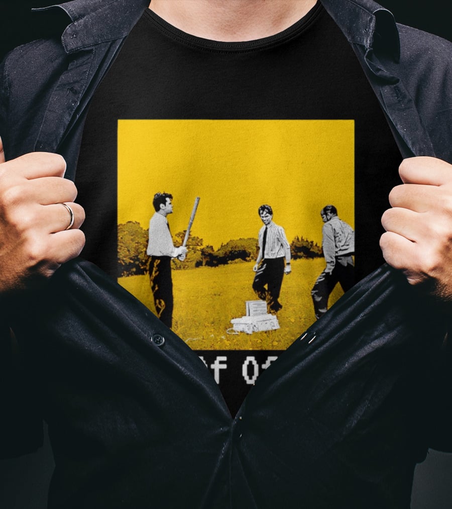 Out Of Office Space 1999 Printer Destruction Scene T-Shirt