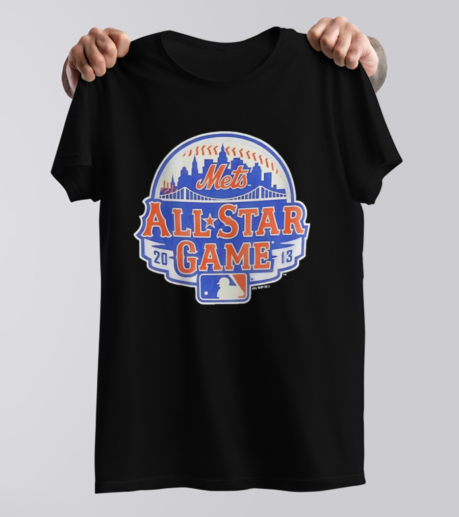 New York Mets 2013 All Star Game Skyline Baseball T-Shirt