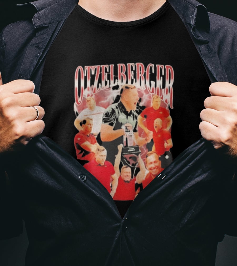 TJ Otzelberger Iowa State Cyclones Basketball Coach Collage T-Shirt