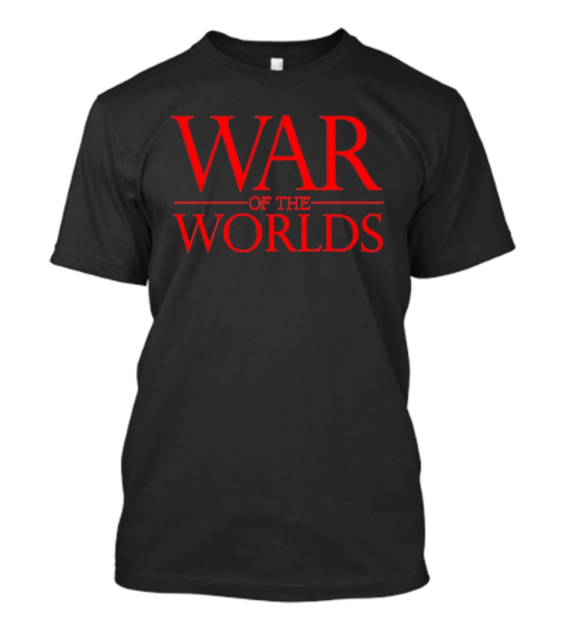 War Of The Worlds Red Lettering T-Shirt