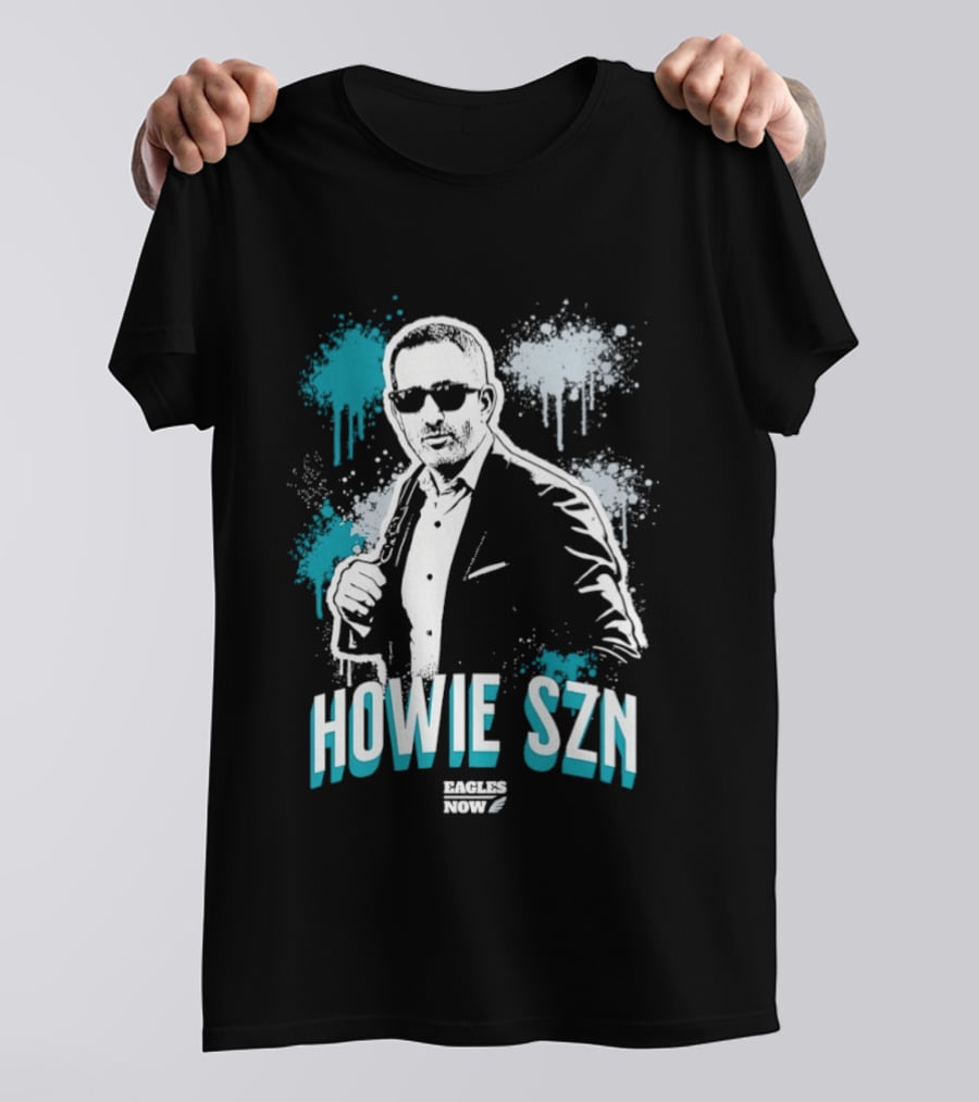 Howie SZN Philadelphia Eagles Football Fan Gear T-Shirt