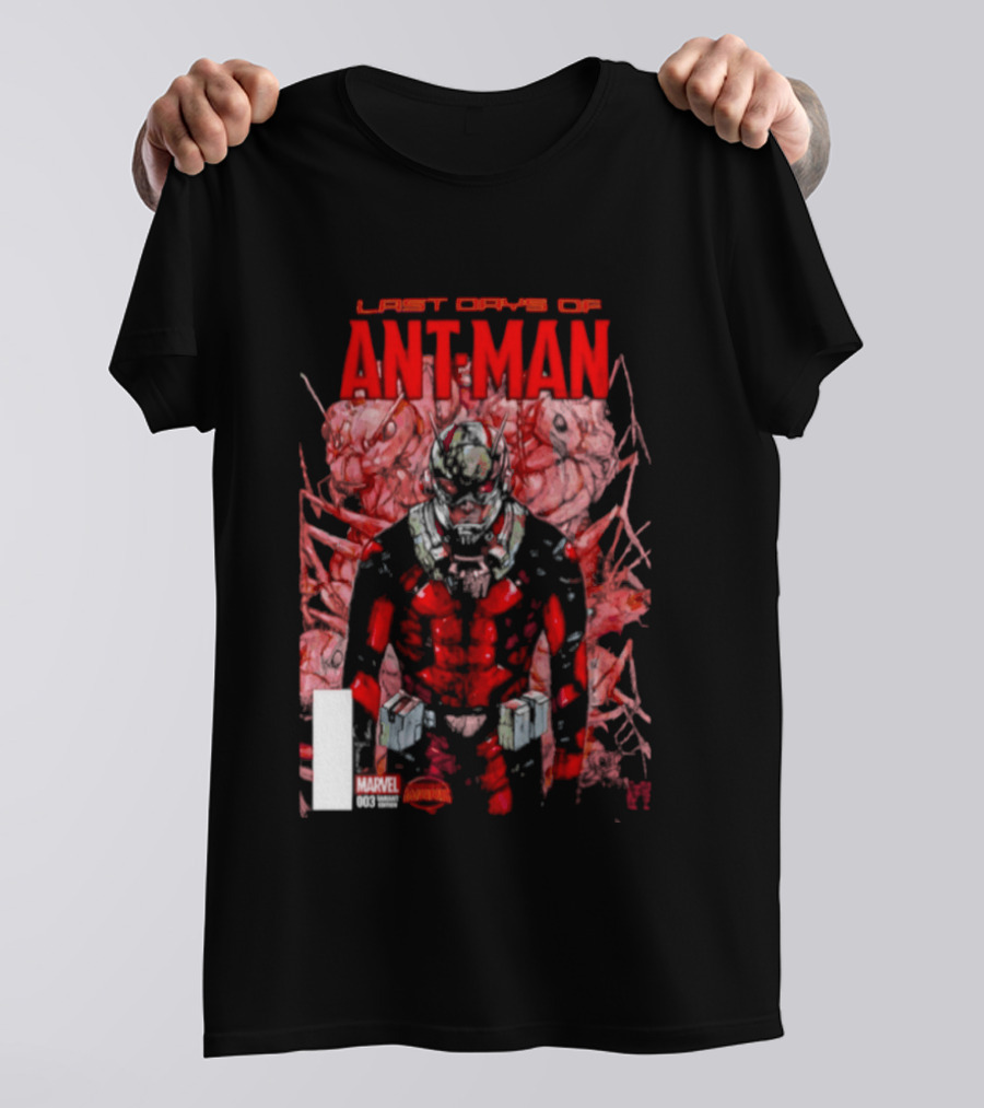 Last Days Of Ant Man Marvel Comic Cover T-Shirt