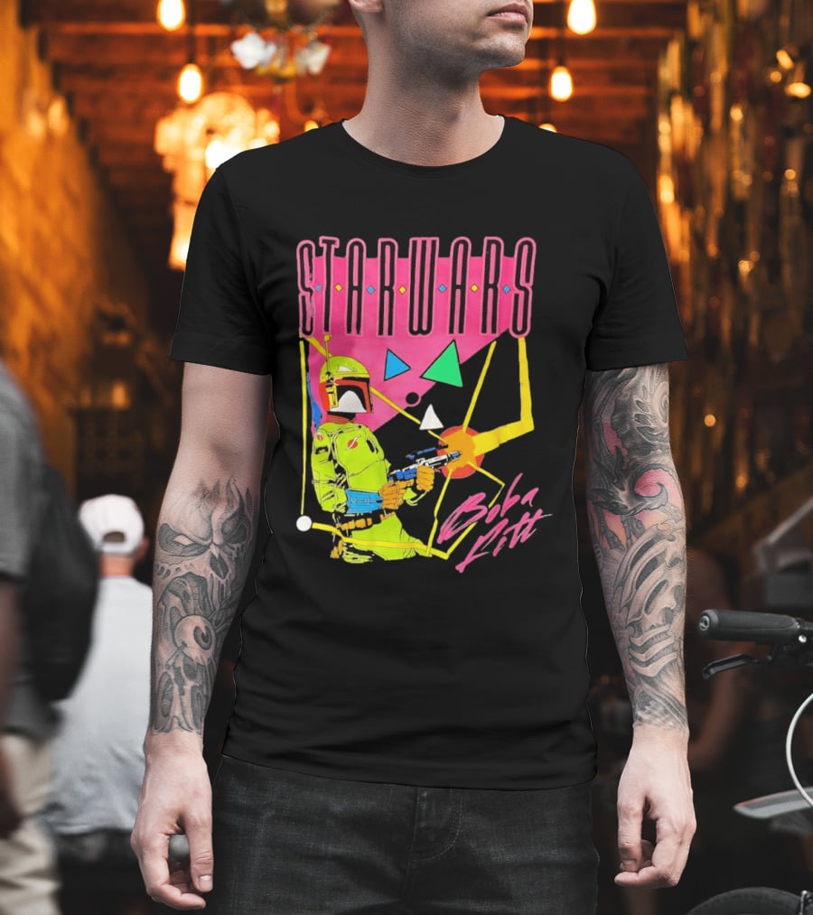 Star Wars Boba Fett Neon T-Shirt