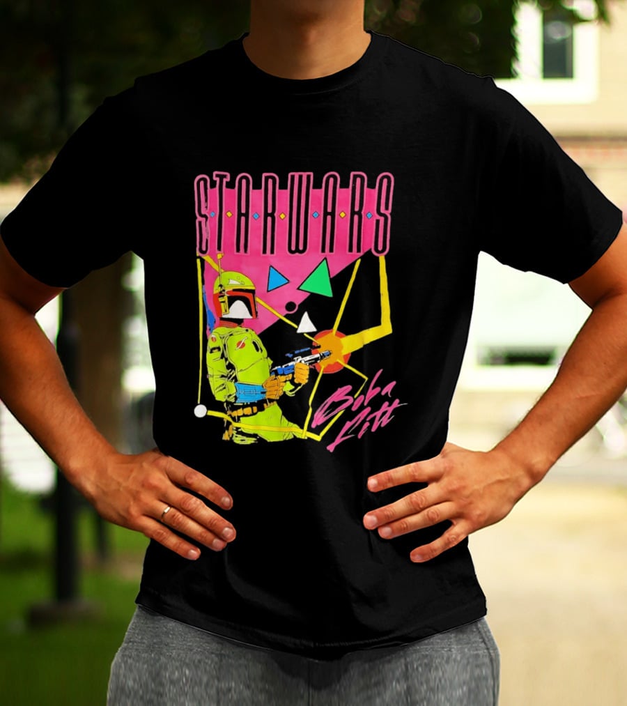 Star Wars Boba Fett Neon T-Shirt