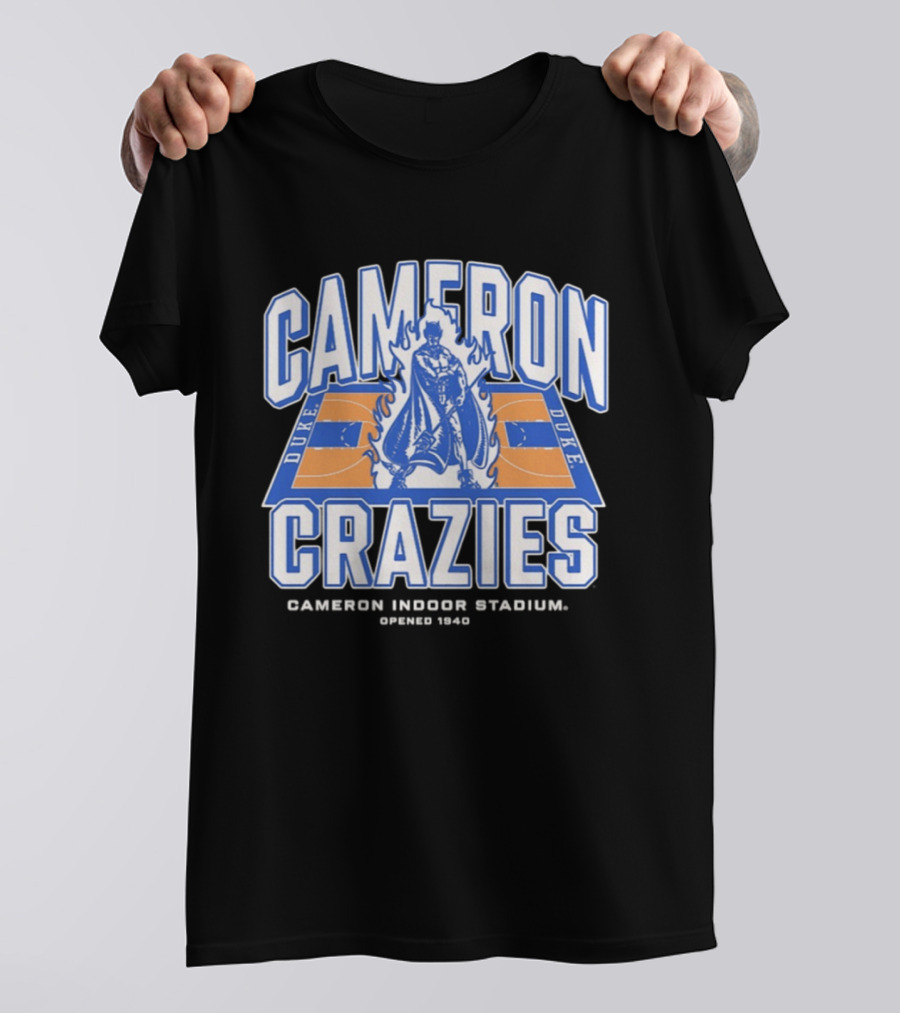 Cameron Crazies Duke Blue Devils Cameron Indoor Stadium Opened 1940 T-Shirt