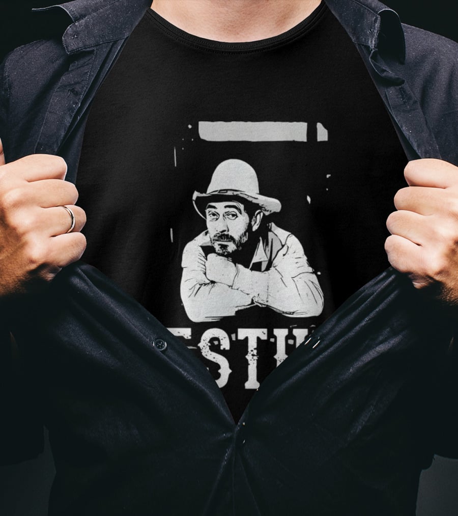 Festus Gunsmoke Character Iconic Cowboy T-Shirt