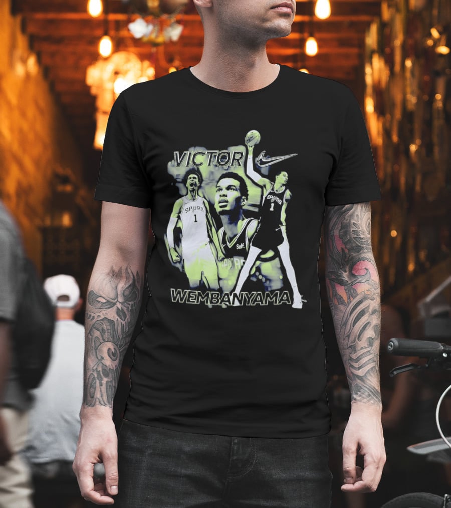 Victor Wembanyama San Antonio Spurs Nike Basketball T-Shirt