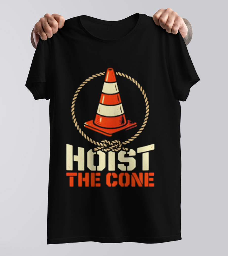Pittsburgh Pirates Hoist The Cone Rope Traffic Cone T-Shirt