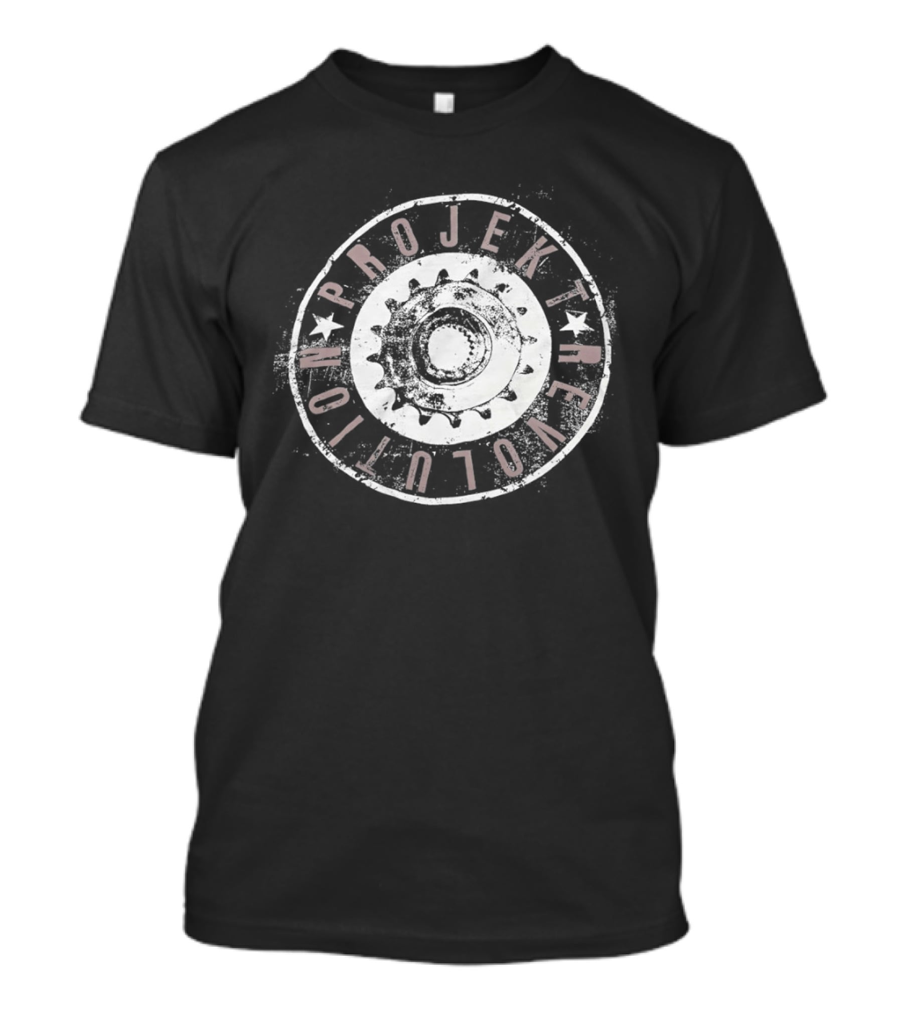 Projekt Revolution Tour Gears Stamp T-Shirt