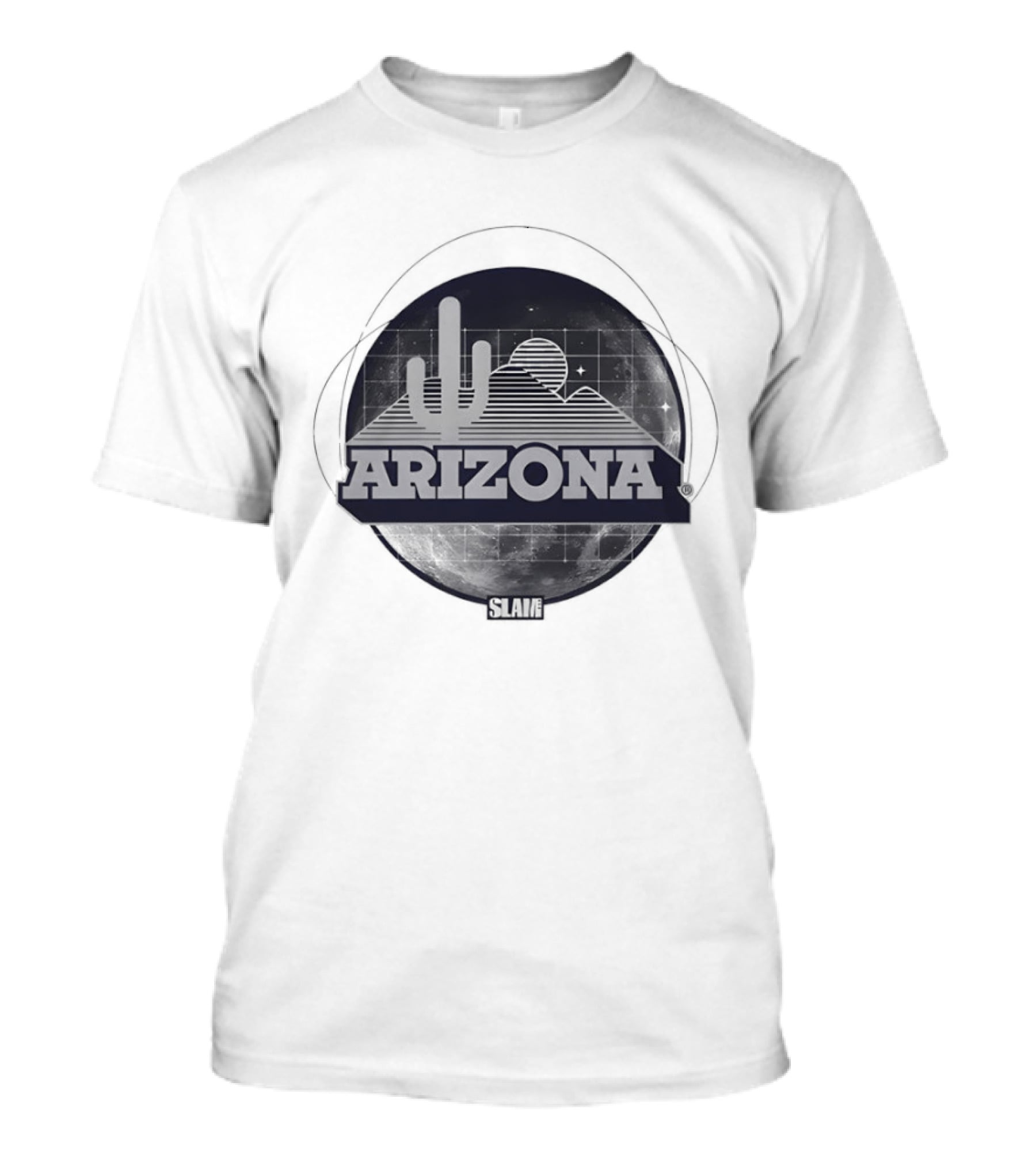 Arizona Wildcats Cactus Pyramid Sunset SLAM Magazine Basketball Fan T-Shirt
