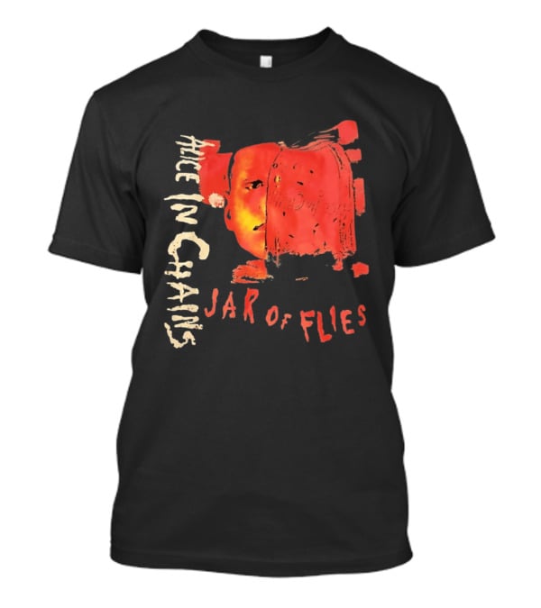 Alice In Chains Jar Of Flies Album Art Face T-Shirt