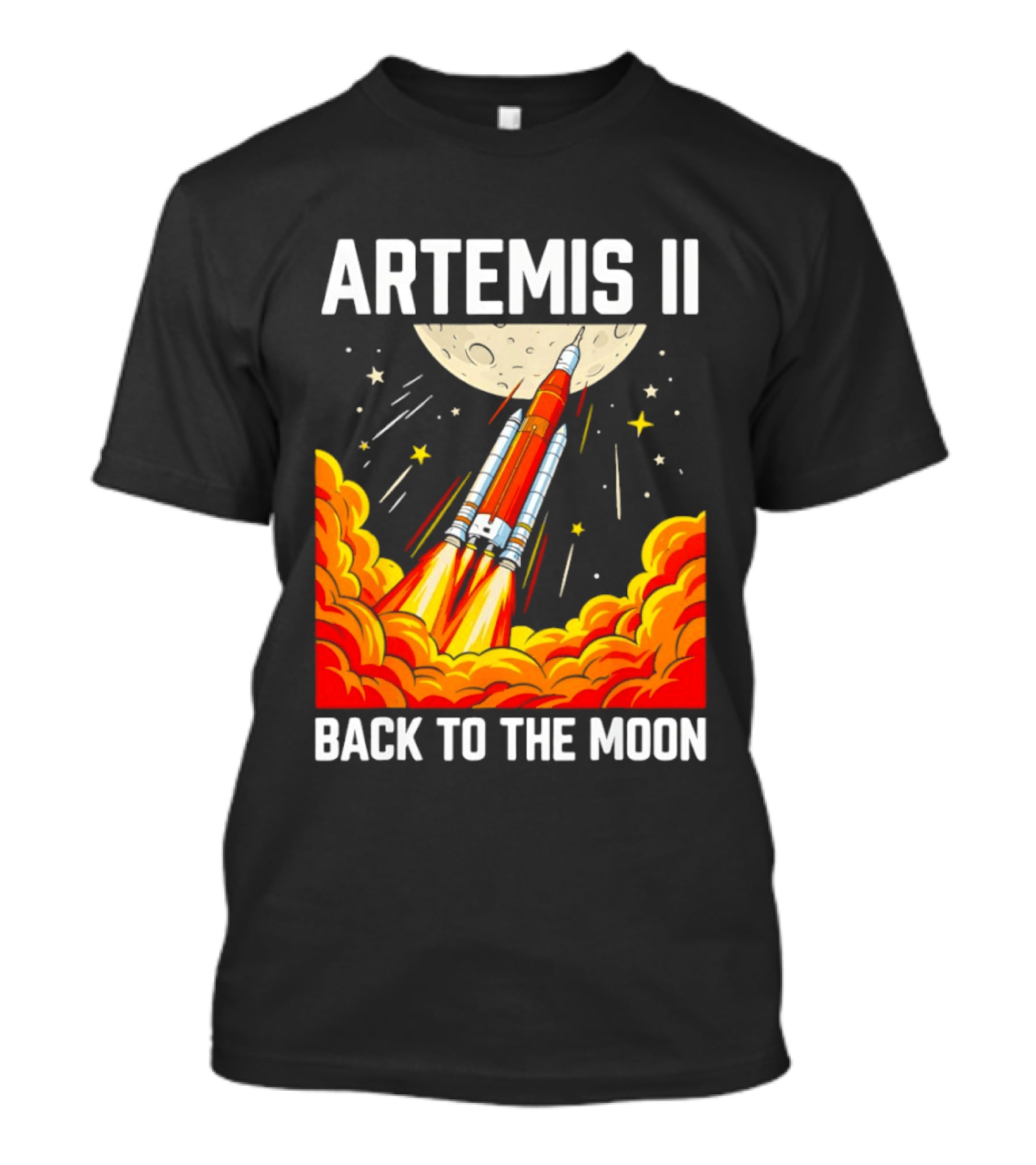 Artemis II Moon Mission Rocket Launch Back To The Moon T-Shirt