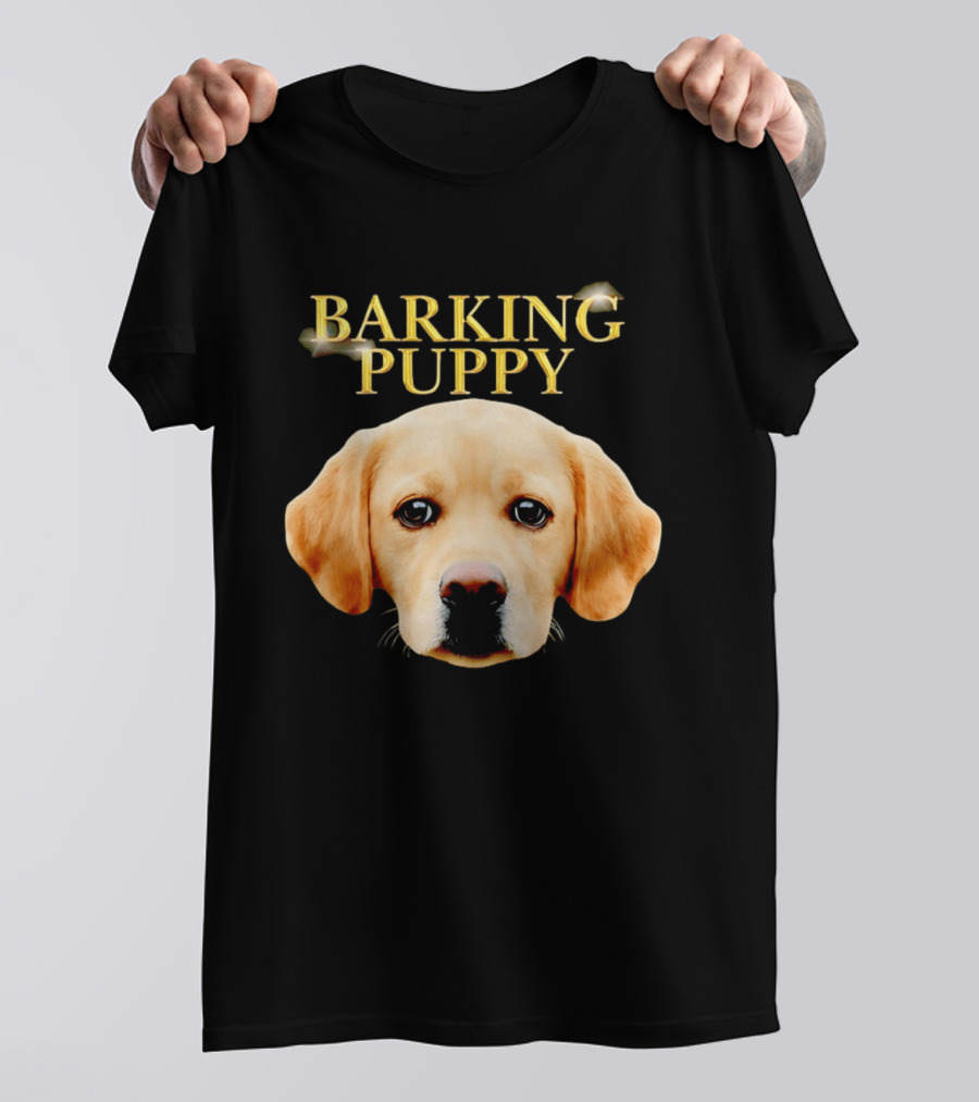 Barking Puppy Marley And Me Dog Labrador Retriever T-Shirt