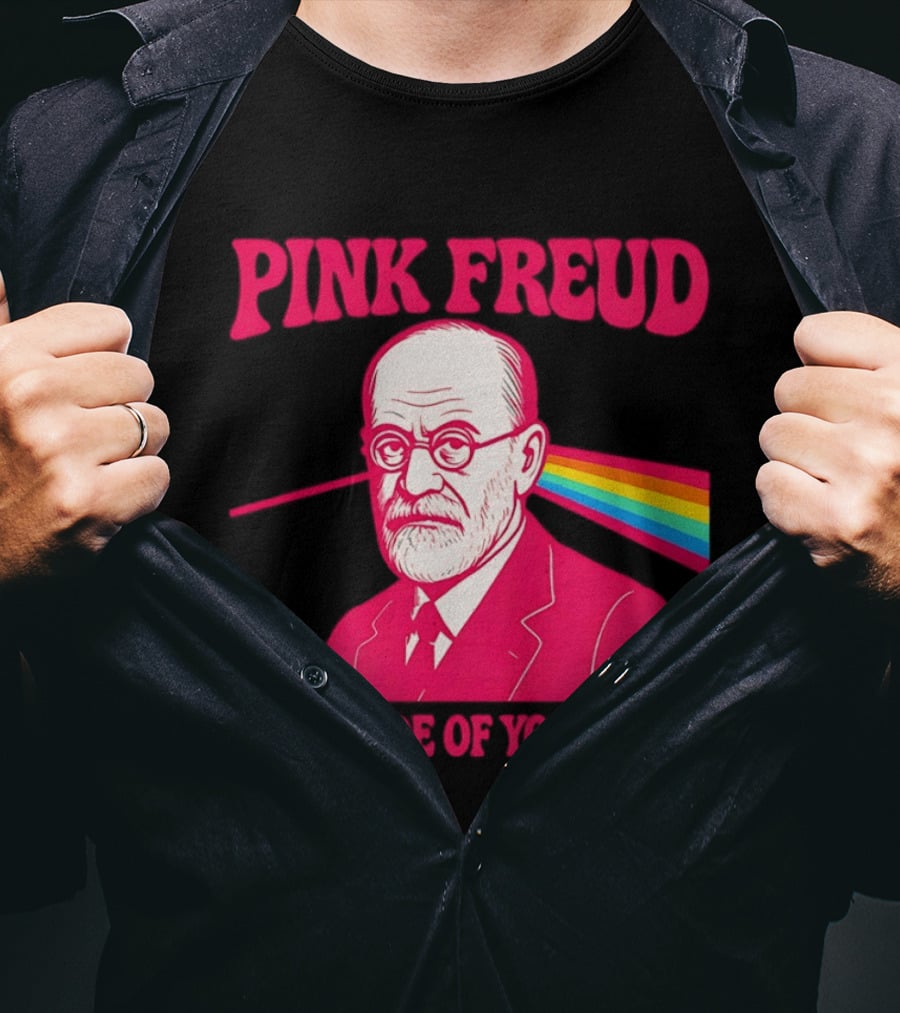 Pink Freud The Dark Side Of Your Mom Mom T-Shirt