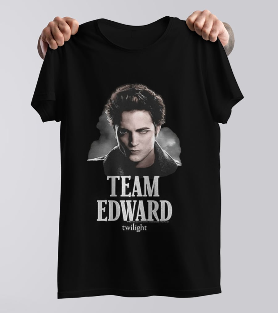 Team Edward Cullen Twilight Saga Vampire Fan T-Shirt