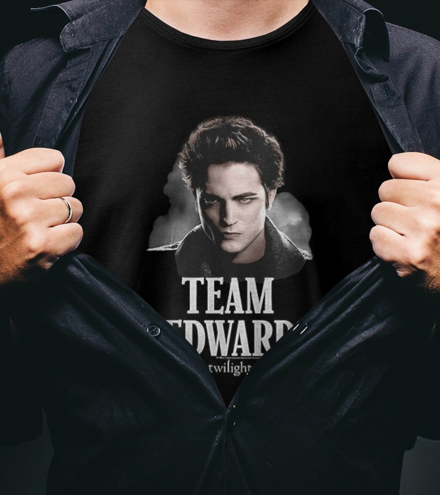 Team Edward Cullen Twilight Saga Vampire Fan T-Shirt