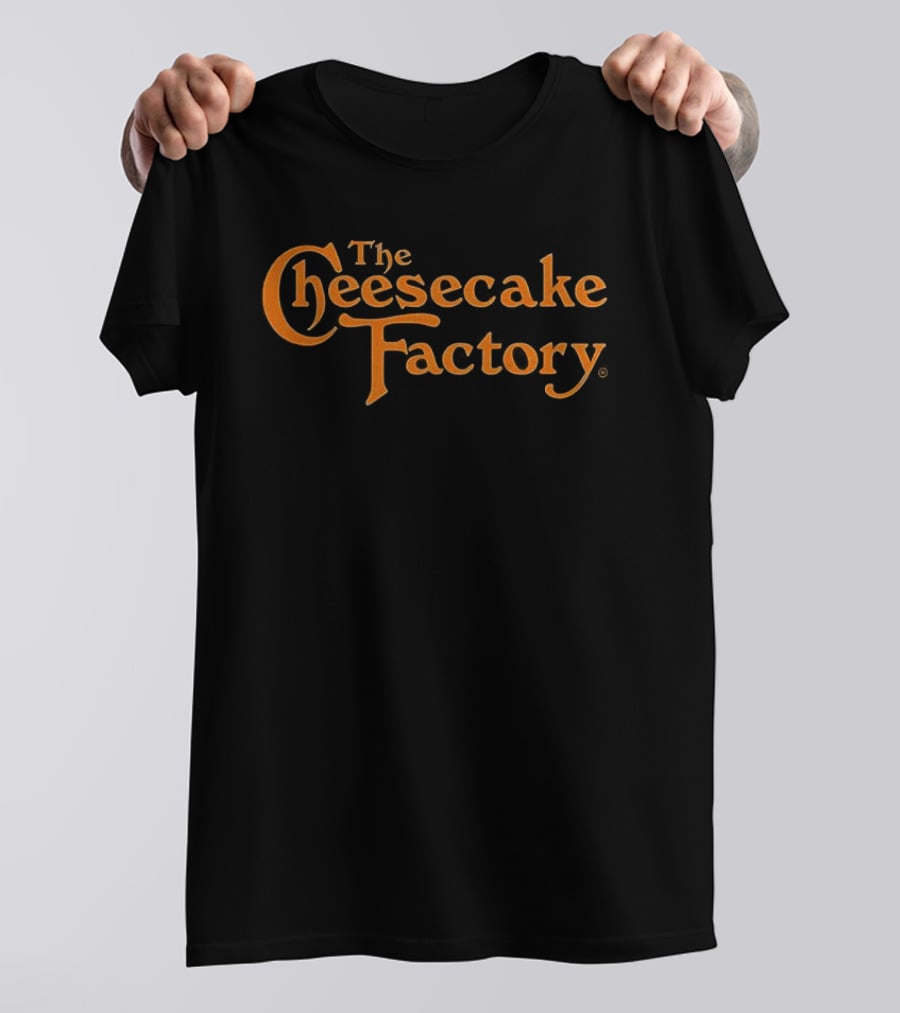 The Cheesecake Factory Vintage Script Branding T-Shirt