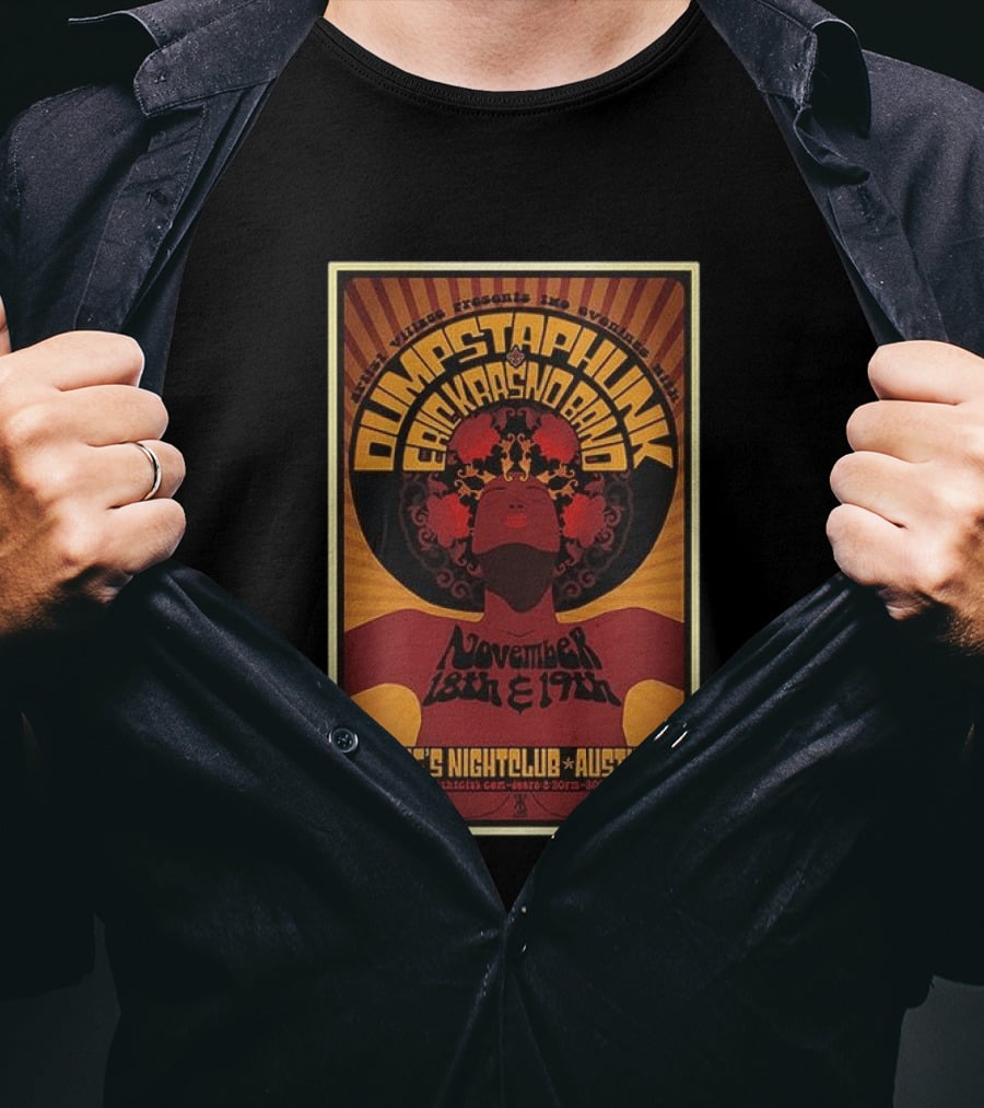 Dumpstaphunk Eric Krasno Band November 18th 19th Antone's Nightclub Austin TX Concert T-Shirt