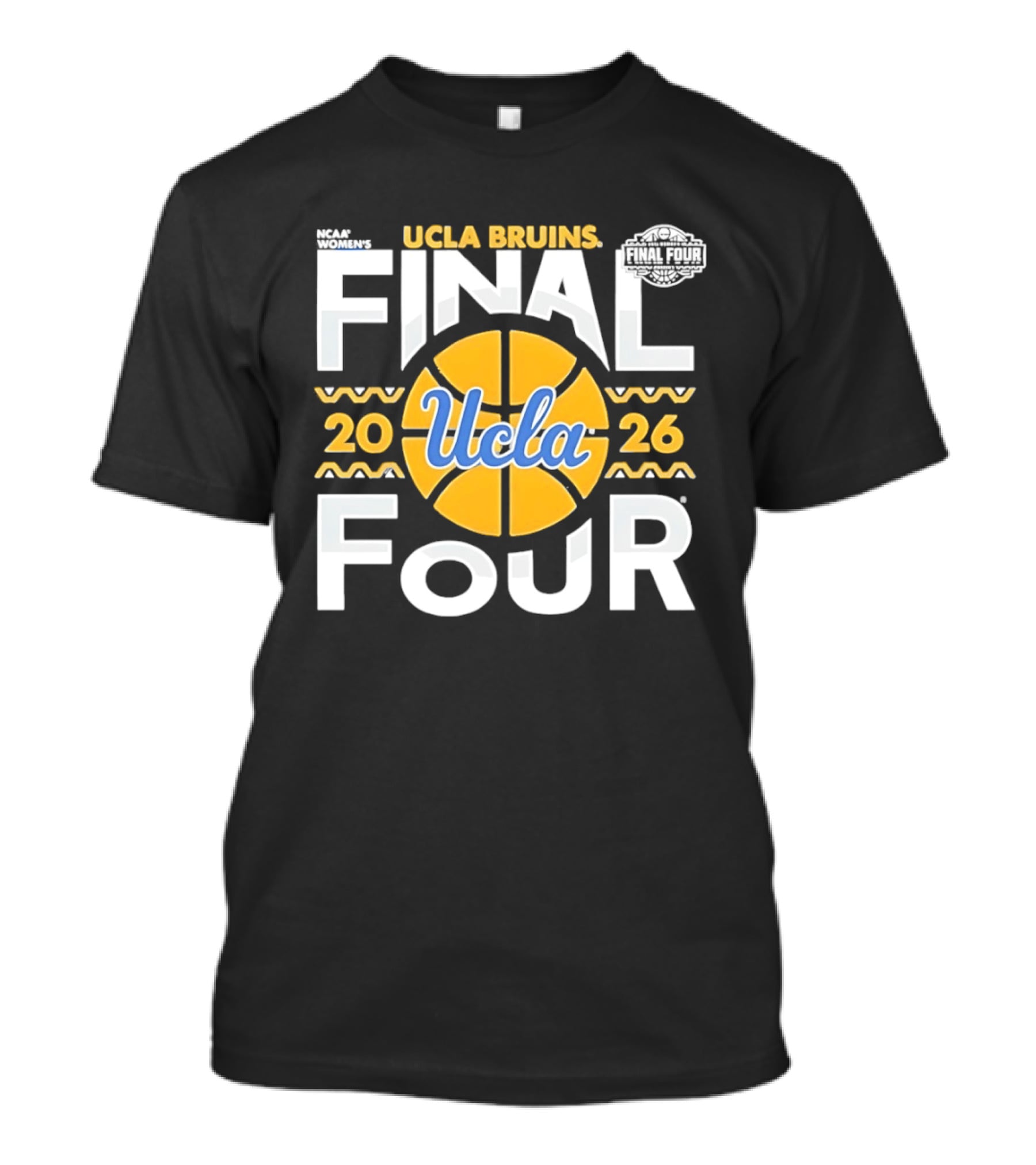 UCLA Bruins Final Four 2026 Women's Basketball NCAA T-Shirt