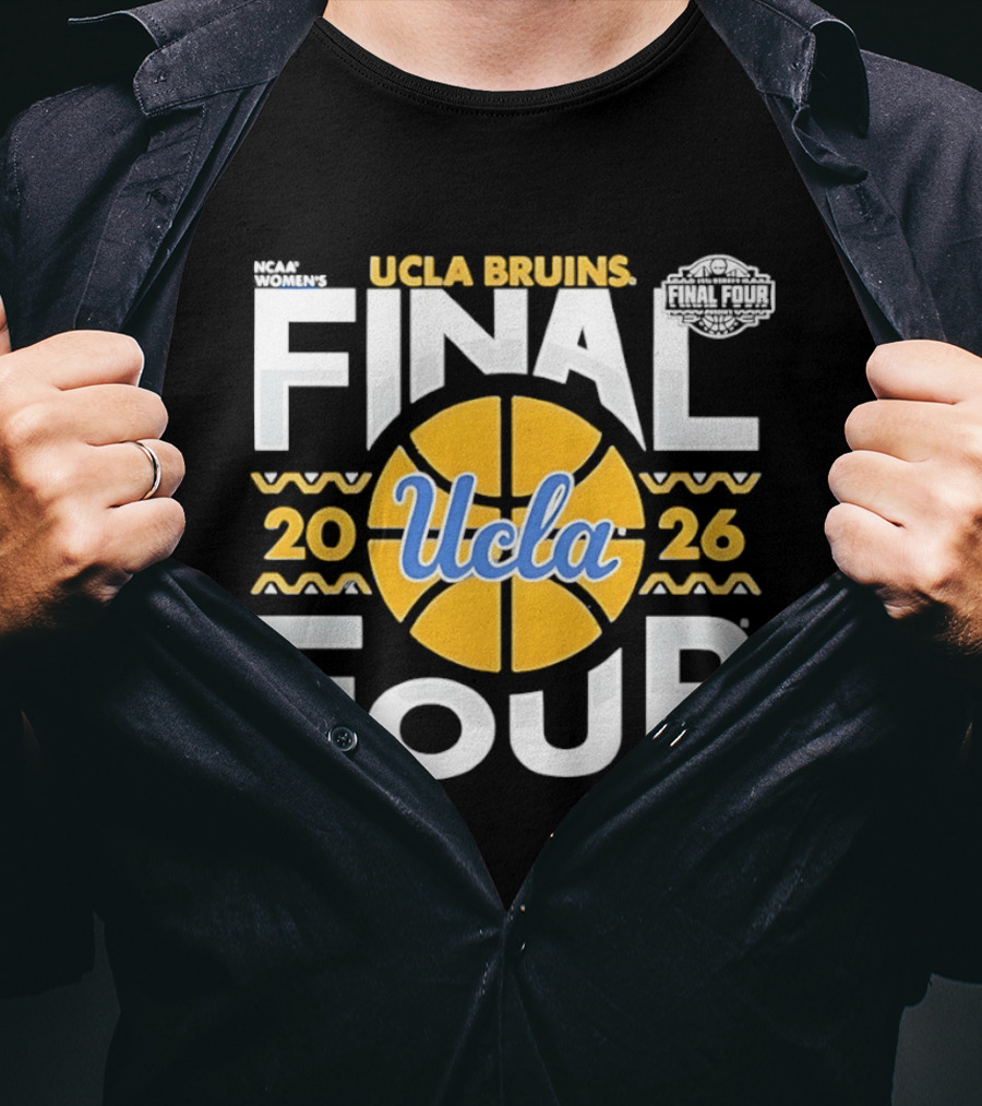 UCLA Bruins Final Four 2026 Women's Basketball NCAA T-Shirt