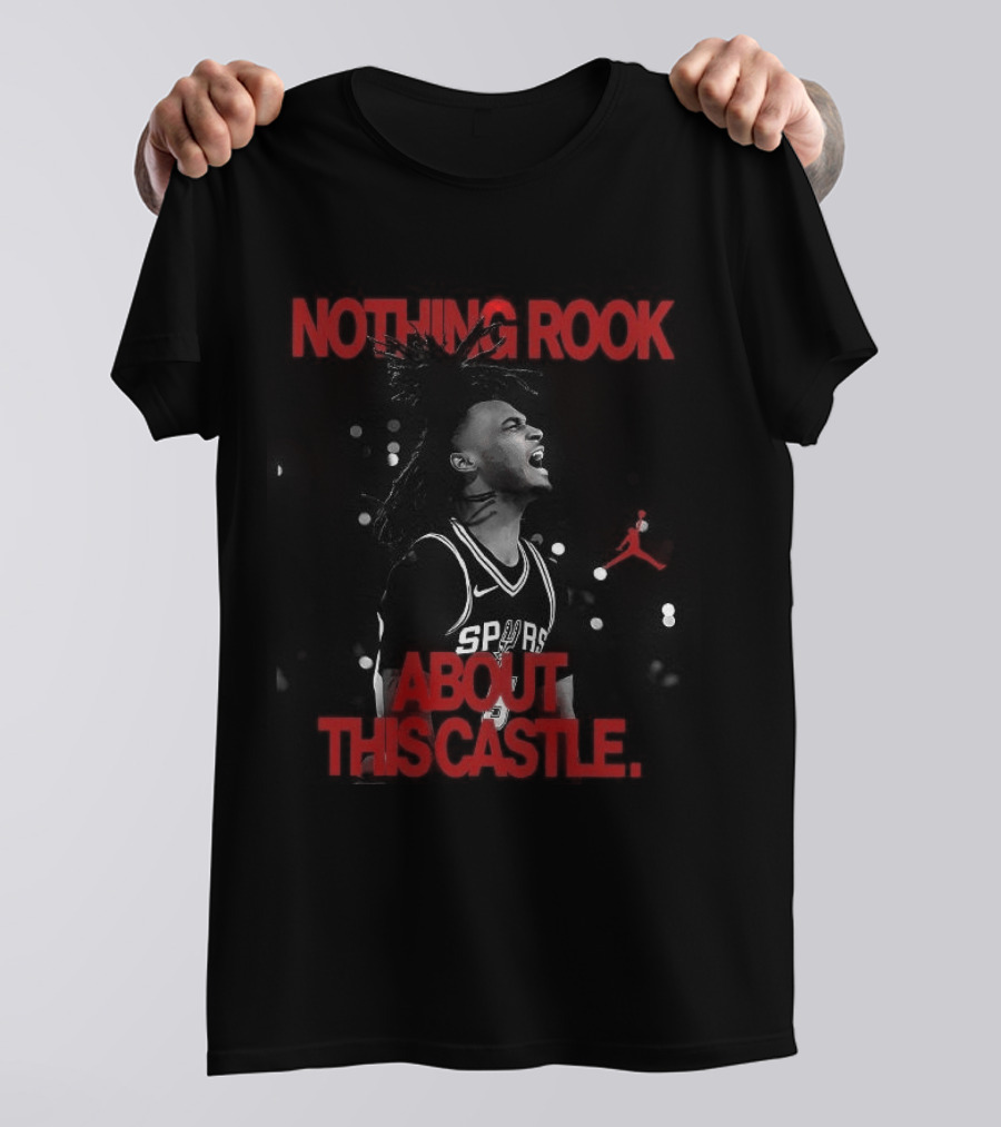 Victor Wembanyama Nothing Rook About This Castle T-Shirt