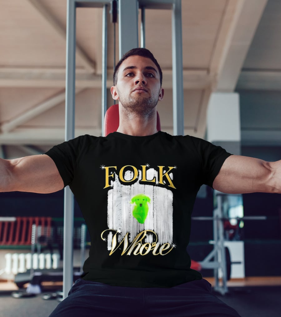 Green Dog Folk Whore T-Shirt