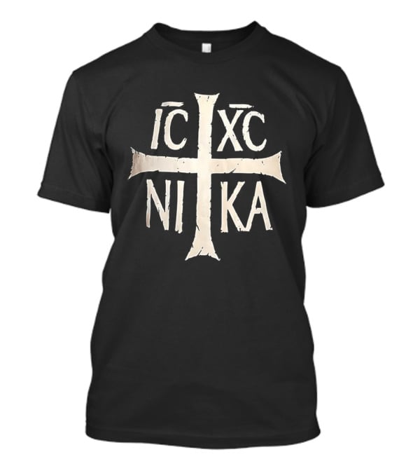 IC XC NI KA Orthodox Christian Symbol Cross T-Shirt
