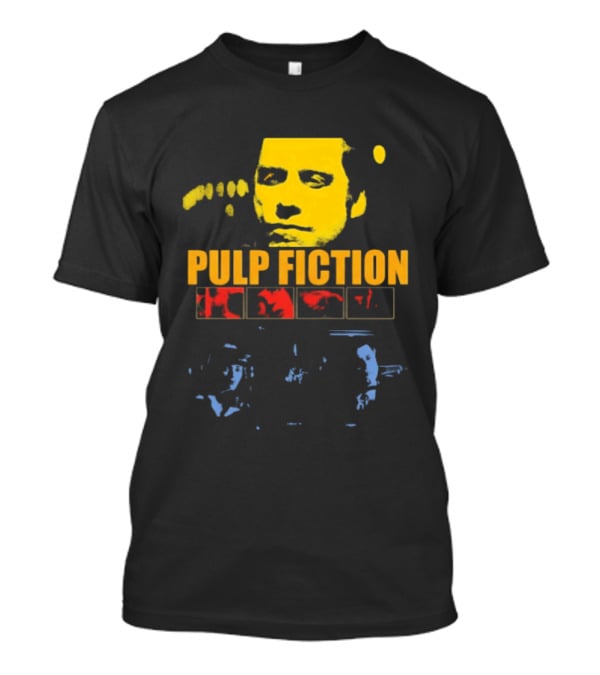 Pulp Fiction John Travolta Iconic Character Retro Movie T-Shirt