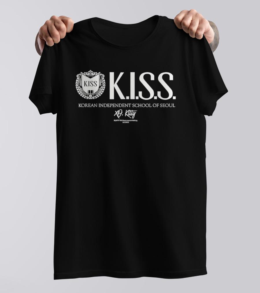 KISS Korean Independent School Of Seoul XO Kitty Collaboration T-Shirt