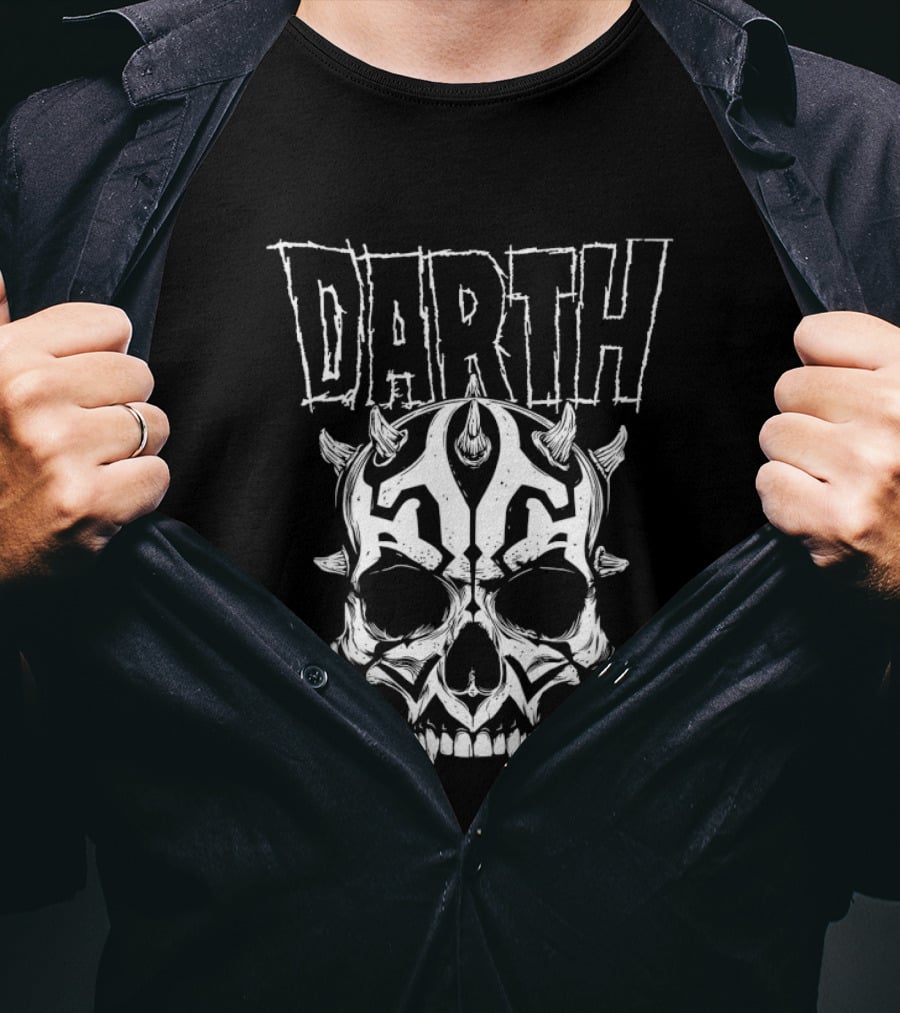 Darth Maul Of Cain Skull T-Shirt