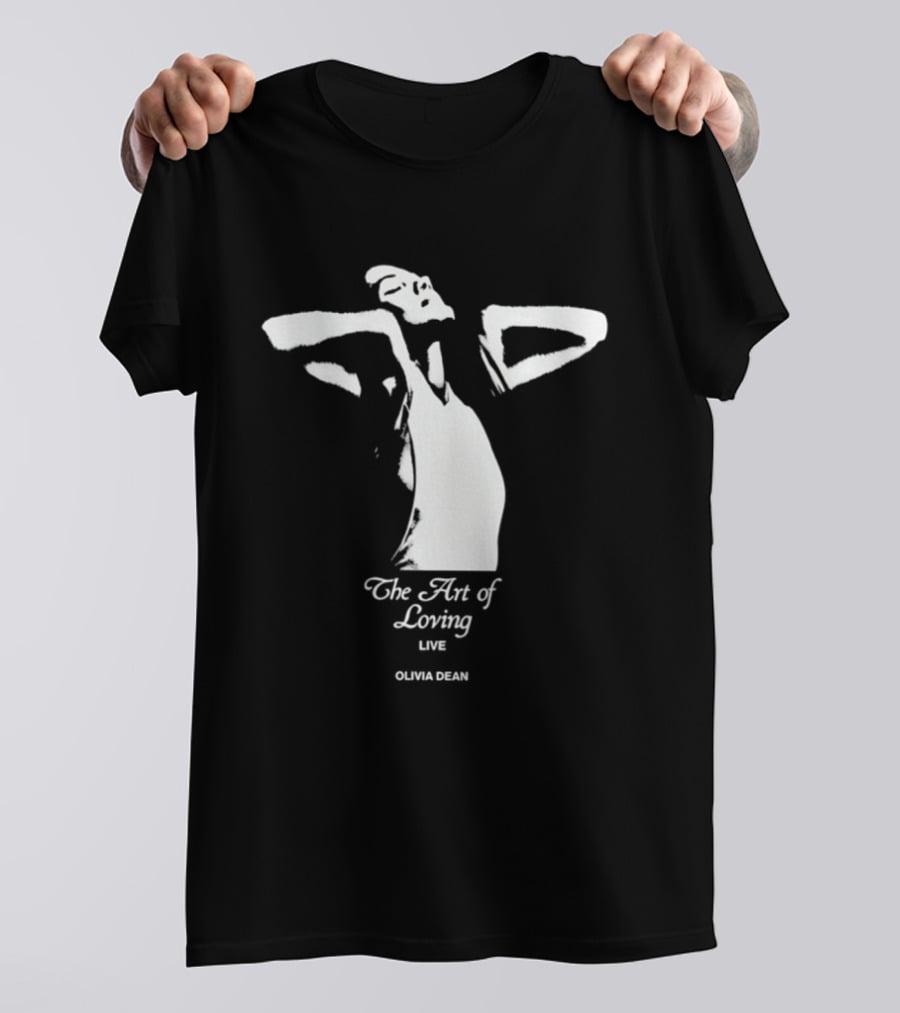 Olivia Dean The Art Of Loving Live 2026 Tour T-Shirt