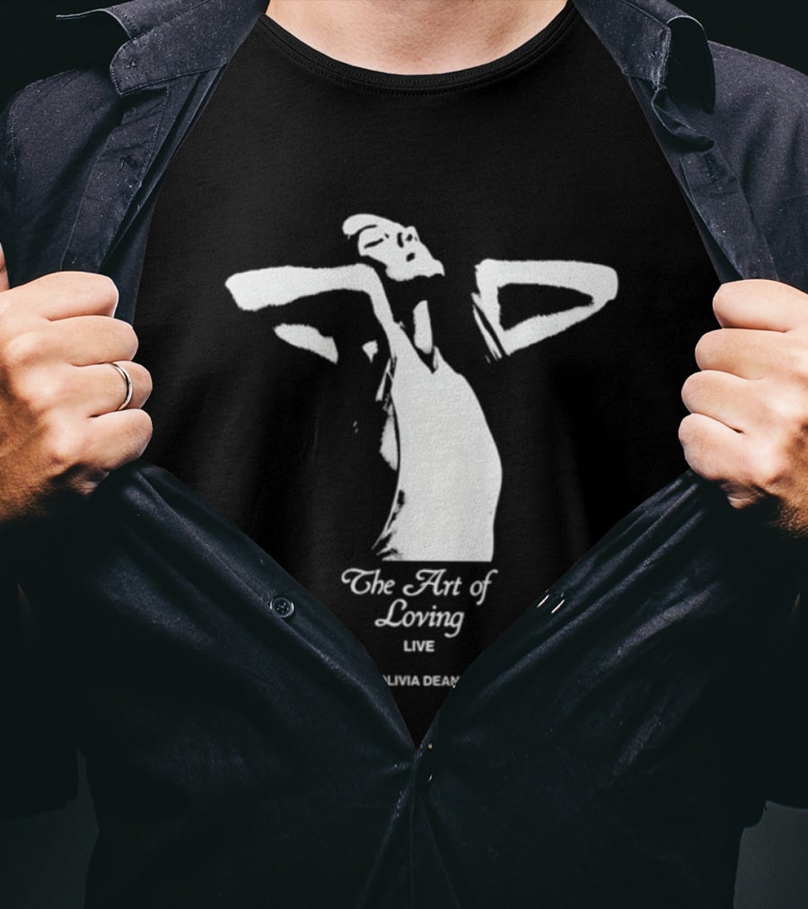 Olivia Dean The Art Of Loving Live 2026 Tour T-Shirt