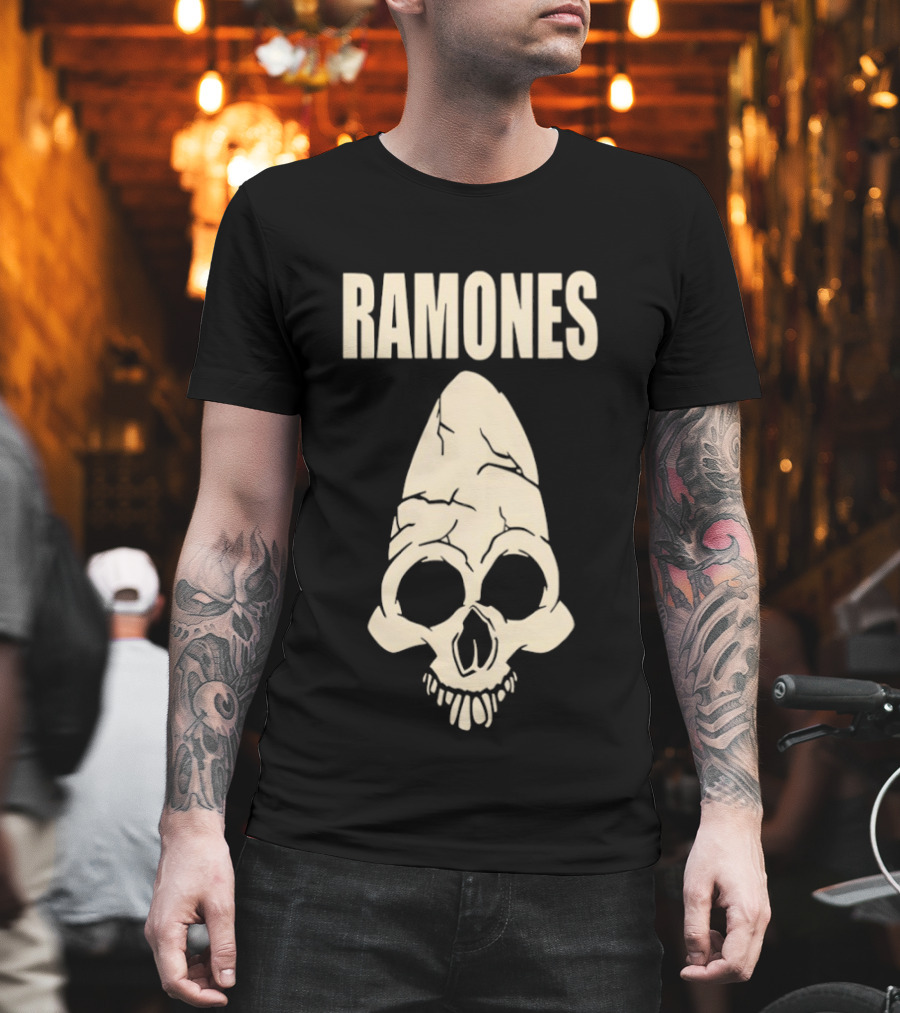 Ramones Skull CM Punk T-Shirt