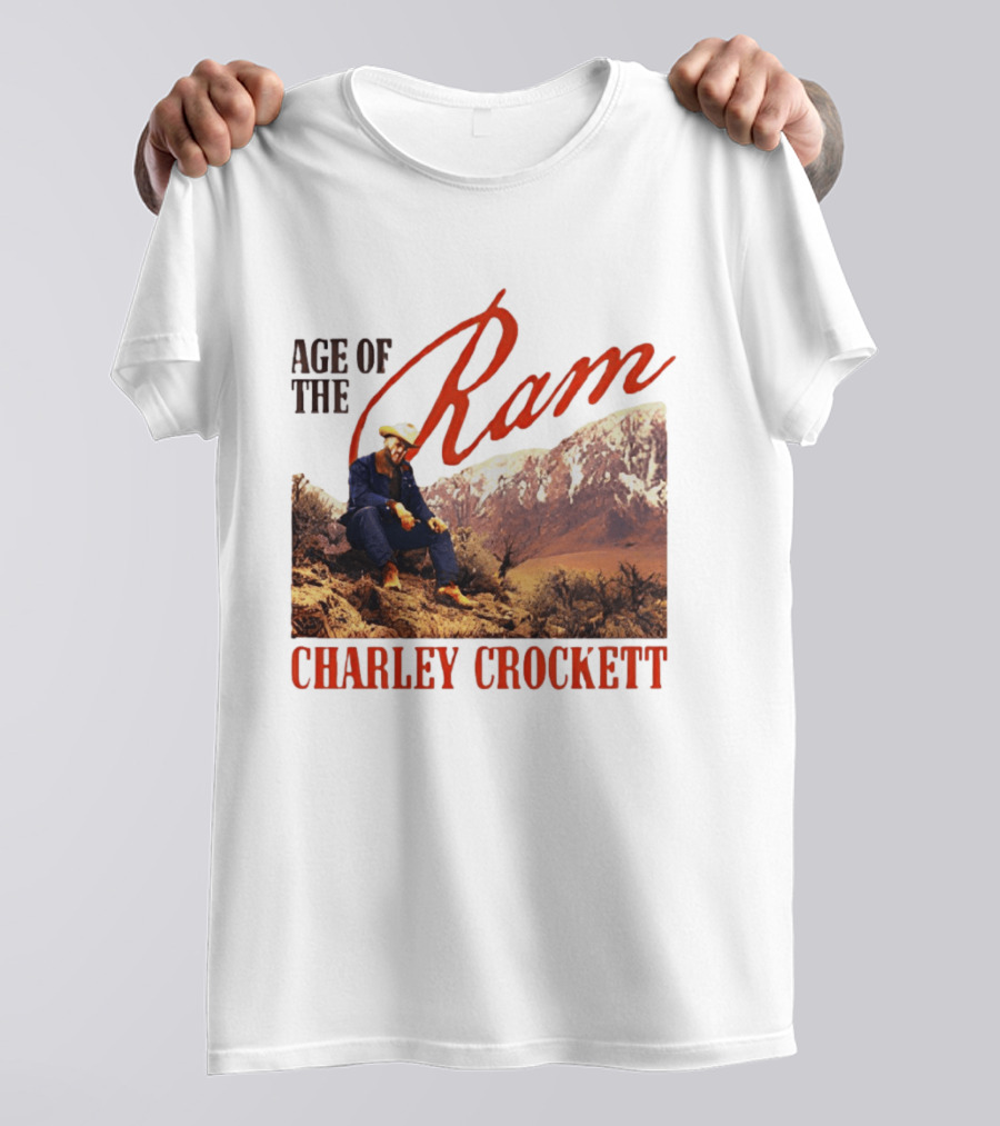 Age Of The Ram Western Style Charley Crockett Adventure T-Shirt