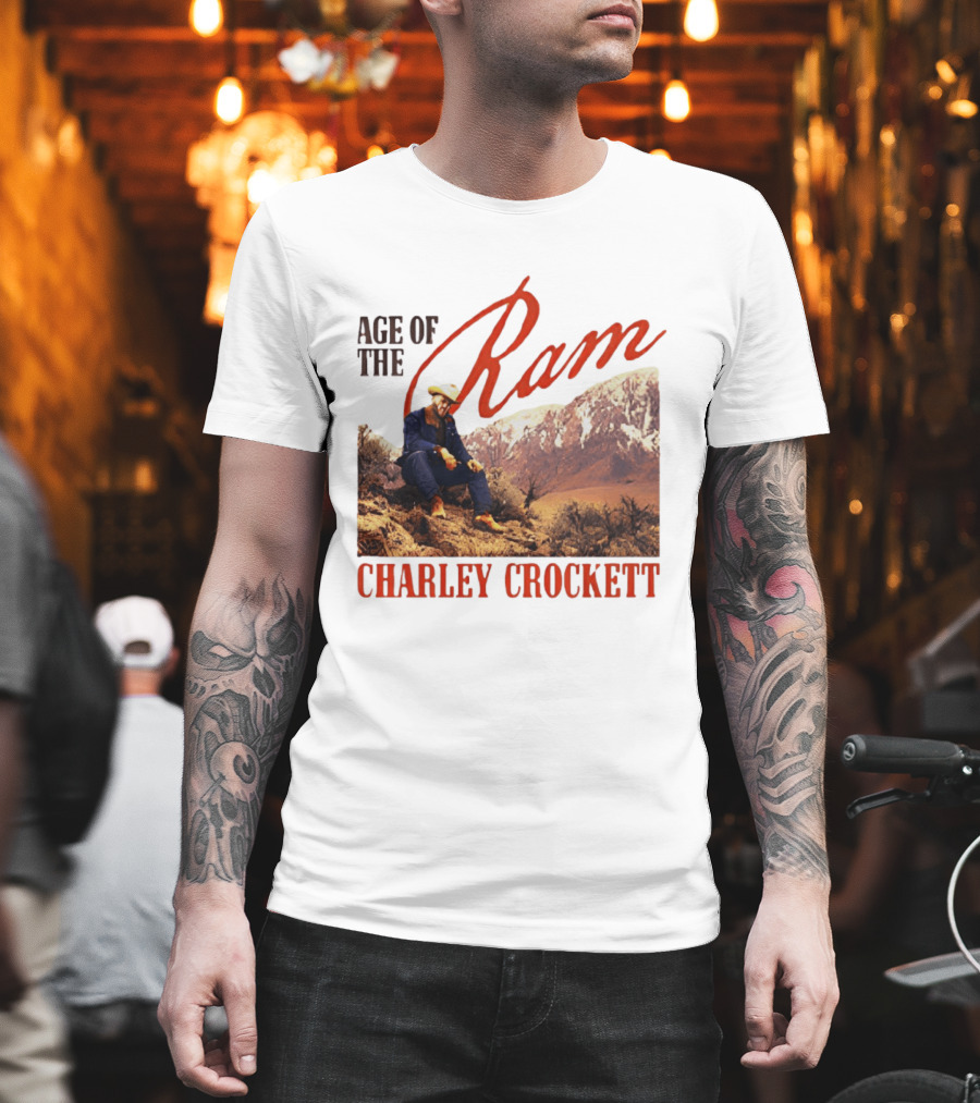 Age Of The Ram Western Style Charley Crockett Adventure T-Shirt