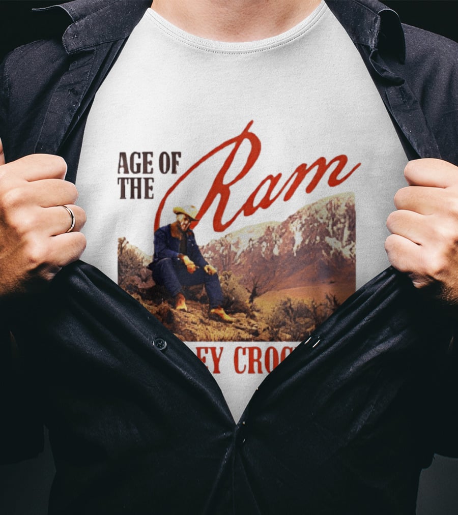Age Of The Ram Western Style Charley Crockett Adventure T-Shirt