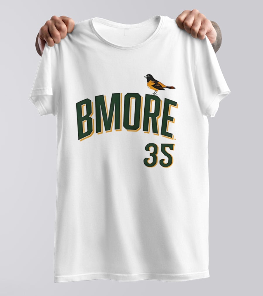 Baltimore Orioles Bmore 35 City Connect Bird T-Shirt