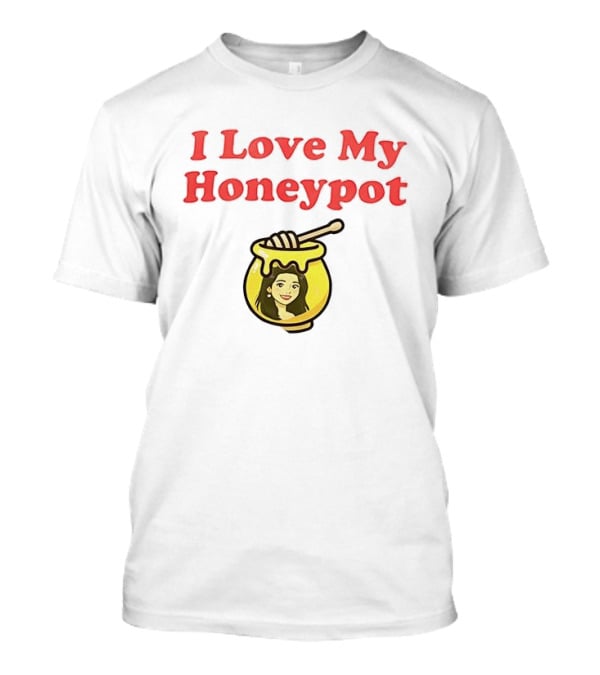 I Love My Honeypot Jar With Woman Inside T-Shirt
