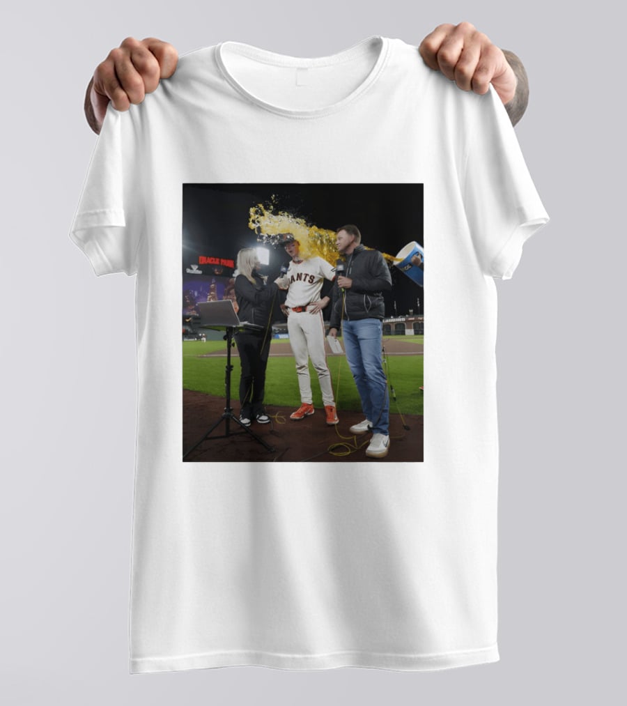 Daniel Susac Interview Oracle Park San Francisco Giants Celebration Moment T-Shirt