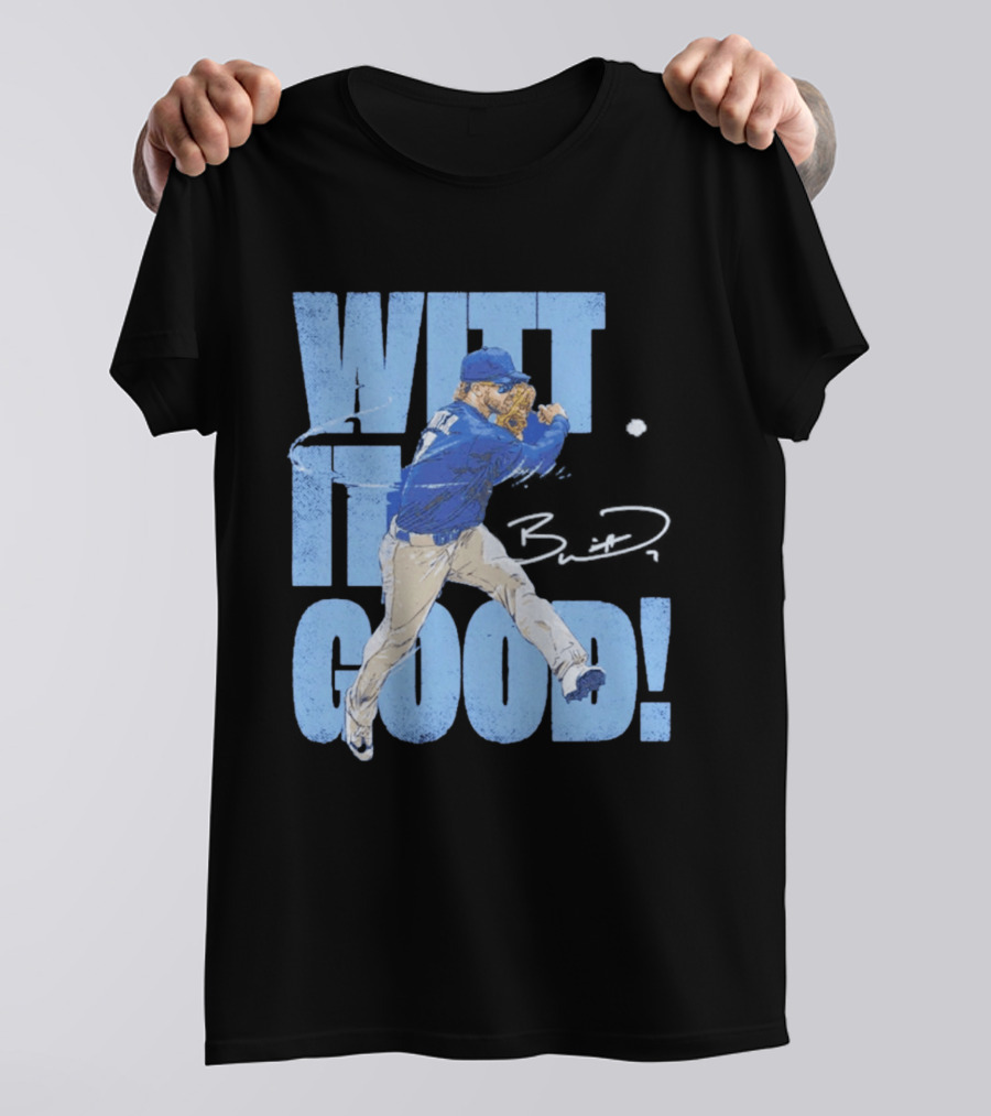Bobby Witt Jr Kansas City Royals Witt It Good Celebrating Baseball Excellence T-Shirt