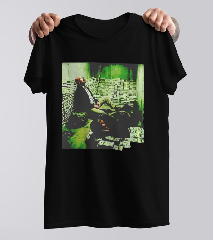 Breaking Bad Walter White Money Stacks Scene Heisenberg Transformation T-Shirt
