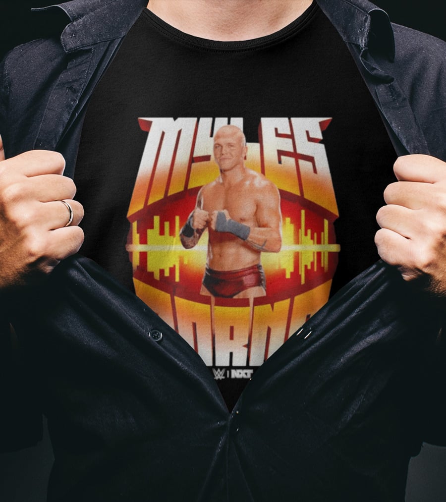 Myles Borne WWE Vibes Waves Champion T-Shirt