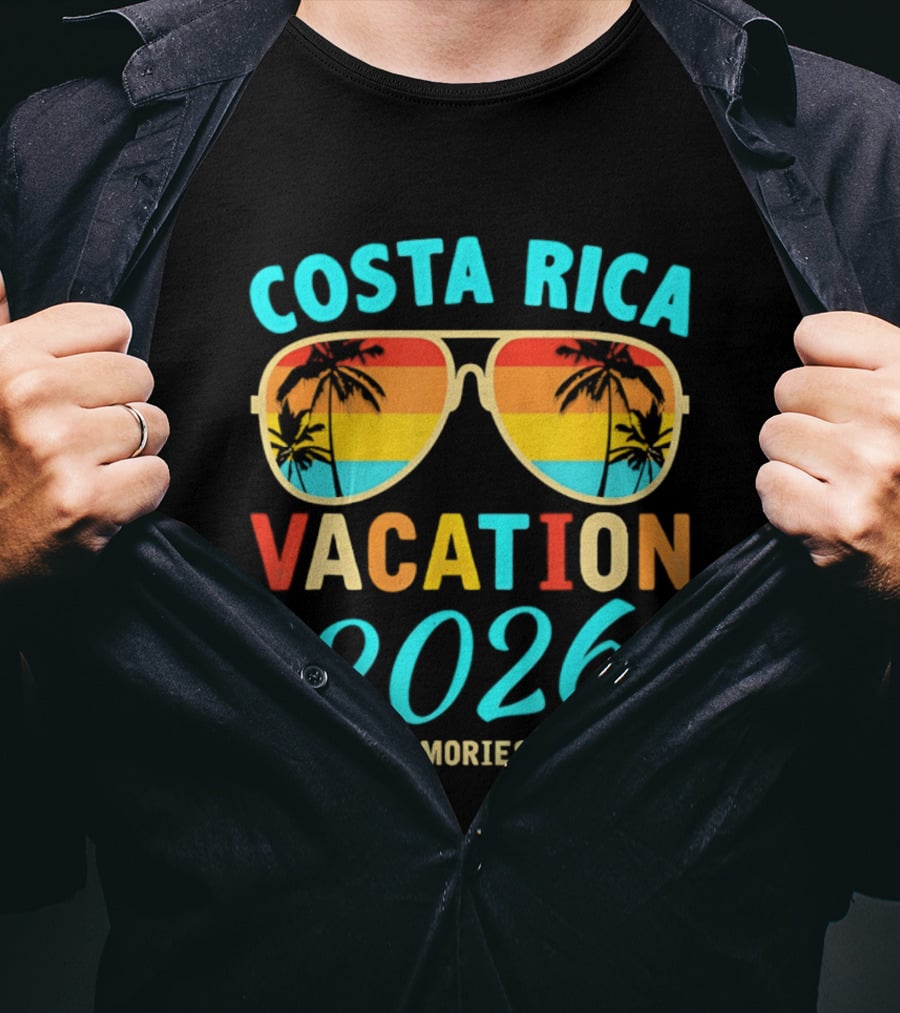 Costa Rica Vacation 2026 Making Memories Together T-Shirt